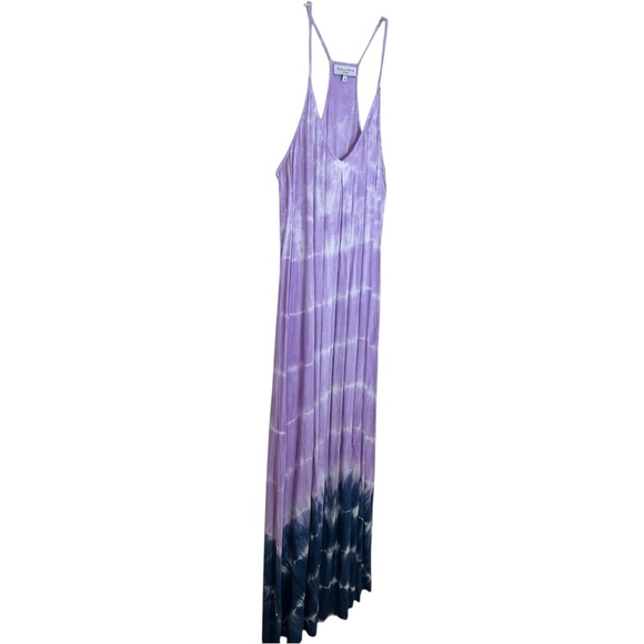 Michael Stars x Revolve “Gloria" Slip Maxi Dress, Tie-Dye Maxi Ombre - Purple XS - Picture 6 of 17